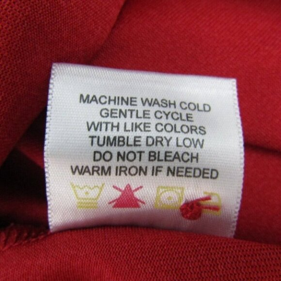 Tehama Red Diamond Weave Golf Polo Shirt Mens Size L Red Short Slv Hang Em Dry - Picture 11 of 13